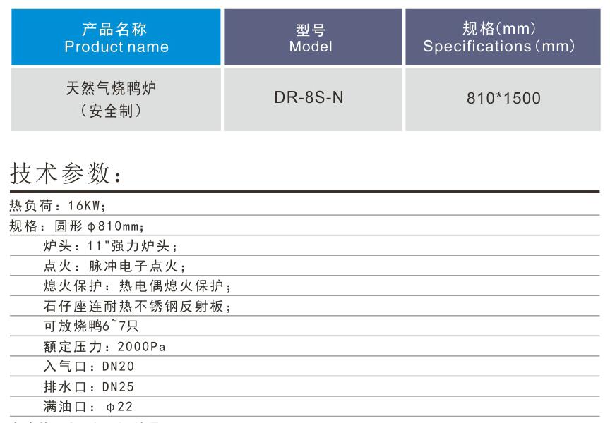 燃氣烤（kǎo）鴨爐1